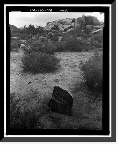 Wall Street Gold Mill, Twentynine Palms vicinity, San Bernardino County, CA - 28, Antique Poster