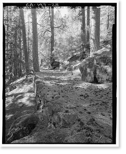 Historic Architecture - Yosemite Village, California - Big Oak Flat (3)