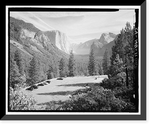 Wawona Road, Between South Entrance & Yosemite Valley, Yosemite Village, Mariposa County, CA - 6, Historic Print