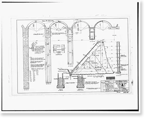 Historic Architecture - Glendora, California - Big Dalton Dam (2)