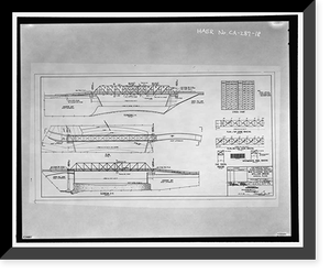Big Tujunga Dam, 809 West Big Tujunga Road, Sunland, Los Angeles County, CA - 3, Antique Wall Art