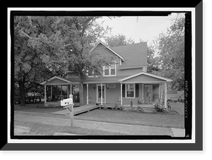 Historic Framed Print, 3315 Alpine Street, Southwest (House), Huntsville, Madison County, AL,  17-7/8" x 21-7/8"