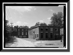 Langdale Cotton Mill, Steam Plant, 5910 Nineteenth Avenue, Valley, Chambers County, AL - 2, Vintage Poster
