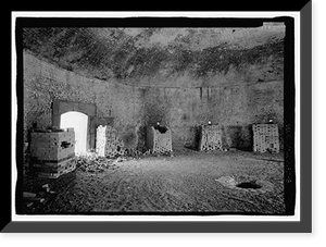 Historic Framed Print, Jenkins Brick Company, Plant No. 2, Furnace Street, Montgomery, Montgomery County, AL - 8,  17-7/8" x 21-7/8"