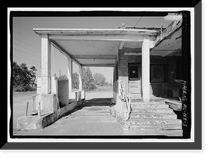 Historic Framed Print, Atlantic Ice & Coal Company, 135 Prince Street, Montgomery, Montgomery County, AL - 3,  17-7/8" x 21-7/8"