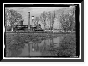 Blue Spring Cotton Mill, Route 20, Oxford, Calhoun County, AL - 6, Vintage Wall Art