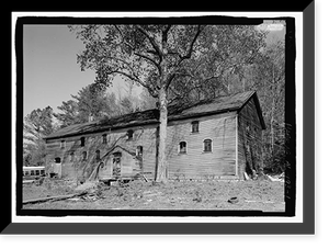 Rock Run Furnace & Town, County Road 12, Rock Run, Cherokee County, AL, Antique Poster