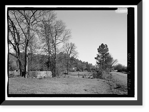 Rock Run Furnace & Town, County Road 12, Rock Run, Cherokee County, AL - 5, Historic Print