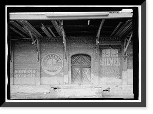 Vicksburg & Brunswick Depot, South Randolph Avenue, Eufaula, Barbour County, AL - 7 Classic, Historic Reproduction