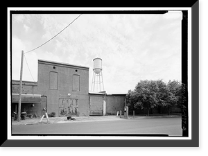 Historic Framed Print, Dallas Compress Company, 2010 Alabama Avenue, Selma, Dallas County, AL - 2,  17-7/8" x 21-7/8"