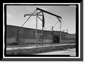 Historic Framed Print, Dallas Compress Company, 2010 Alabama Avenue, Selma, Dallas County, AL - 10,  17-7/8" x 21-7/8"