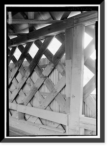Swann Bridge, Spanning Locust Fork of Black Warrior River, Swann, Cleveland vicinity, Blount County, AL - 11, Historic Print