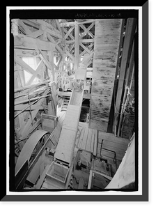 Historic Framed Print, Kennecott Copper Corporation, Concentration Mill, On Copper River & Northwestern Railroad, Kennicott, Valdez-Cordova Census Area, AK - 8,  17-7/8" x 21-7/8"