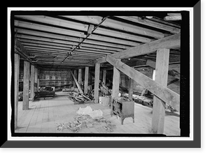 Historic Framed Print, Kennecott Copper Corporation, Company Store & Warehouse, On Copper River & Northwestern Railroad, Kennicott, Valdez-Cordova Census Area, AK - 9,  17-7/8" x 21-7/8"