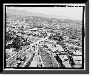 Los Angeles River Bridges, Los Angeles, Los Angeles County, CA - 14, Vintage Poster