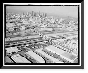 Los Angeles River Bridges, Los Angeles, Los Angeles County, CA - 26, Antique Wall Art
