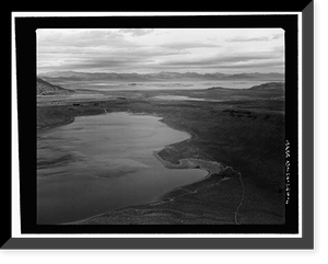 Historic Framed Print, Los Angeles Aqueduct, From Lee Vining Intake (Mammoth Lakes) to Van Norman Reservoir Complex (San Fernando Valley), Los Angeles, Los Angeles County, CA - 11,  17-7/8" x 21-7/8"