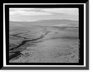 Historic Framed Print, Los Angeles Aqueduct, From Lee Vining Intake (Mammoth Lakes) to Van Norman Reservoir Complex (San Fernando Valley), Los Angeles, Los Angeles County, CA - 18,  17-7/8" x 21-7/8"