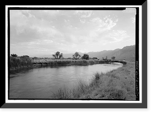 Los Angeles Aqueduct, Aqueduct Intake, Los Angeles, Los Angeles County, CA, Vintage Poster
