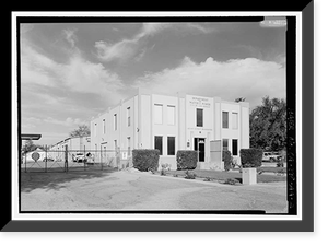 Los Angeles Aqueduct, Mojave Headquarters Station, Los Angeles, Los Angeles County, CA - 2, Historic Print