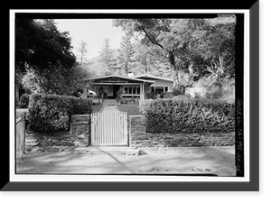 Historic Framed Print, Los Angeles Aqueduct, San Francisquito Number 1, Los Angeles, Los Angeles County, CA - 15,  17-7/8" x 21-7/8"