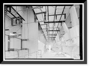 Los Angeles Aqueduct, San Francisquito Power Plant Number 2, Los Angeles, Los Angeles County, CA - 5, Antique Wall Art