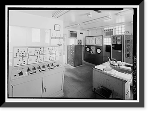 Los Angeles Aqueduct, Fletcher Pump Station, Los Angeles, Los Angeles County, CA - 2, Antique Print