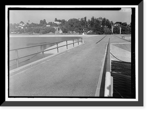 Los Angeles Aqueduct, Silverlake Reservoir, Los Angeles, Los Angeles County, CA - 3, Historic Reproduction