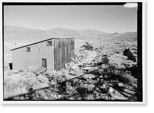 Historic Architecture - Bodie, California - Standard Gold Mill