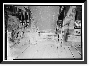Historic Framed Print, Standard Gold Mill, East of Bodie Creek, Northeast of Bodie, Bodie, Mono County, CA - 37,  17-7/8" x 21-7/8"