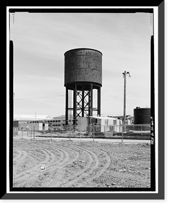 Southern Pacific Depot, Water Tower, 65 Cahill Street, San Jose, Santa Clara County, CA - 4, Vintage Poster