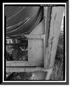 Lake Hodges Flume, Along San Dieguito River between Lake Hodges & San Dieguito Reservoir, Rancho Santa Fe, San Diego County, CA - 19, Antique Wall Art