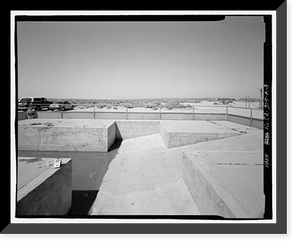 Edwards Air Force Base, South Base, X-1 Loading Pit, Western Shore of Rogers Dry Lake, Boron, Kern County, CA - 3, Antique Wall Art