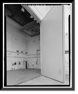 Historic Framed Print, NASA Industrial Plant, Testing Facility, 12214 Lakewood Boulevard, Downey, Los Angeles County, CA - 12,  17-7/8" x 21-7/8"