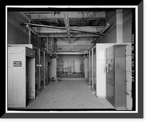 Historic Framed Print, NASA Industrial Plant, Testing Facility, 12214 Lakewood Boulevard, Downey, Los Angeles County, CA - 20,  17-7/8" x 21-7/8"