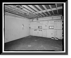 Historic Framed Print, NASA Industrial Plant, Pyrotechnic Test Lab, 12214 Lakewood Boulevard, Downey, Los Angeles County, CA - 6,  17-7/8" x 21-7/8"