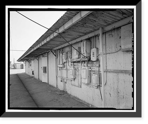 Historic Framed Print, NASA Industrial Plant, Cryogenic Test Lab-Hazardous Storage, 12214 Lakewood Boulevard, Downey, Los Angeles County, CA - 3,  17-7/8" x 21-7/8"