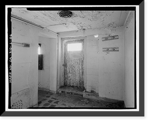 Historic Framed Print, NASA Industrial Plant, Cryogenic Test Lab-Hazardous Storage, 12214 Lakewood Boulevard, Downey, Los Angeles County, CA - 6,  17-7/8" x 21-7/8"