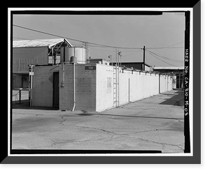 Historic Framed Print, NASA Industrial Plant, Hazardous Materials Storage, 12214 Lakewood Boulevard, Downey, Los Angeles County, CA - 3,  17-7/8" x 21-7/8"