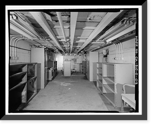 Historic Framed Print, NASA Industrial Plant, Propellent Test Laboratory, 12214 Lakewood Boulevard, Downey, Los Angeles County, CA - 3,  17-7/8" x 21-7/8"