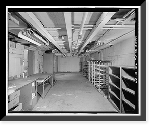 Historic Framed Print, NASA Industrial Plant, Propellent Test Laboratory, 12214 Lakewood Boulevard, Downey, Los Angeles County, CA - 4,  17-7/8" x 21-7/8"