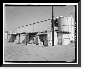 Historic Framed Print, NASA Industrial Plant, Ultra-High Temperature Facility, 12214 Lakewood Boulevard, Downey, Los Angeles County, CA - 3,  17-7/8" x 21-7/8"