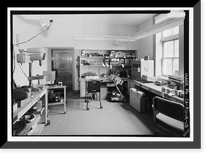 Historic Framed Print, Marconi Radio Sites, Transmitting, Point Reyes Station, Marin County, CA - 13,  17-7/8" x 21-7/8"