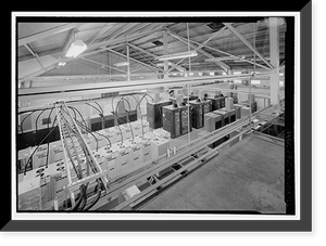 Historic Framed Print, Marconi Radio Sites, Transmitting, Point Reyes Station, Marin County, CA - 19,  17-7/8" x 21-7/8"