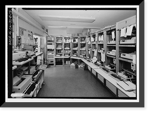 Historic Framed Print, Marconi Radio Sites, Receiving, Point Reyes Station, Marin County, CA - 14,  17-7/8" x 21-7/8"