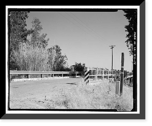 Cottonwood Creek Bridge, Spanning Cottonwood Creek on Road 28, Madera, Madera County, CA - 14 Classic, Vintage Wall Art