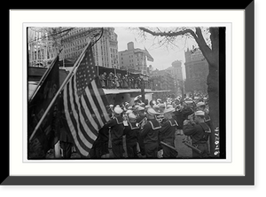 Historic Framed Print, PARADE,  17-7/8" x 21-7/8"