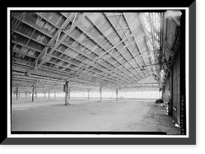 Historic Framed Print, Rosie the Riveter National Historical Park, Ford Assembly Plant, 1400 Harbour Way South, Richmond, Contra Costa County, CA - 14,  17-7/8" x 21-7/8"
