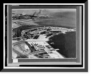 Historic Framed Print, U.S. Coast Guard Air Station San Francisco, 1020 North Access Road, San Francisco, San Francisco County, CA - 3,  17-7/8" x 21-7/8"