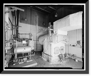 Historic Framed Print, U.S. Coast Guard Air Station San Francisco, Warehouse, 1020 North Access Road, San Francisco, San Francisco County, CA - 17,  17-7/8" x 21-7/8"